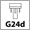 trzonek G24d